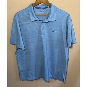 Greg Norman Attack Life Light Blue Polo XL